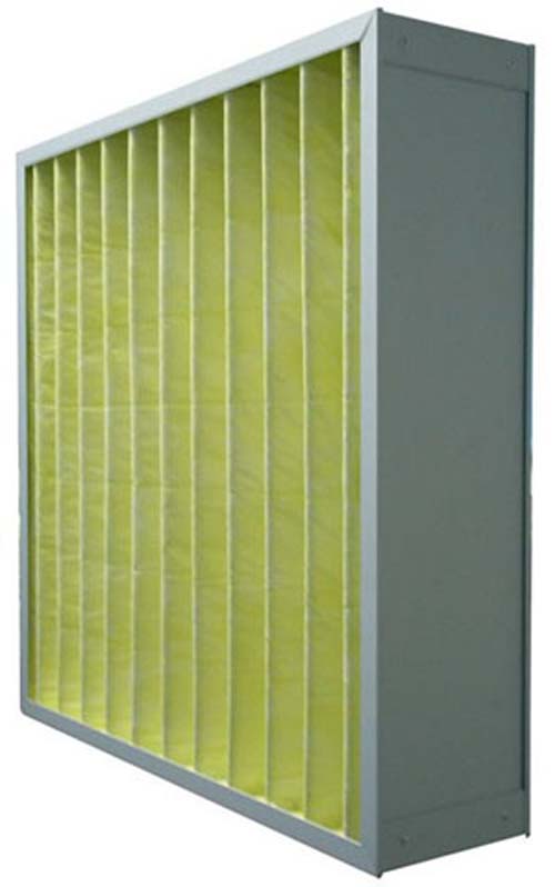 箱式中效过滤器侧面 箱式中效过滤器侧面