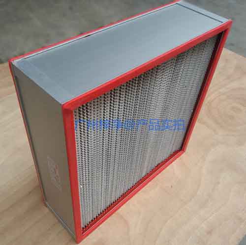 耐高温高效过滤器结构特点 耐高温高效过滤器结构特点