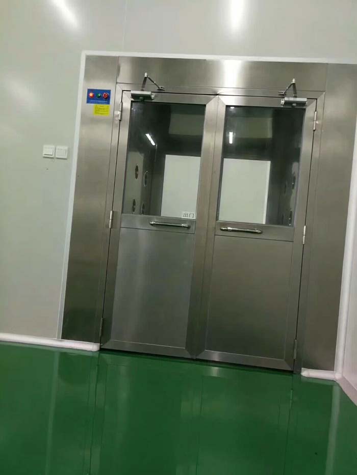 手拉双开门风淋室(材质,不锈钢,定制作) 手拉双开门风淋室(材质,不锈钢,定制作)