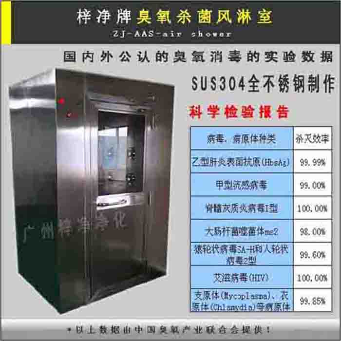 臭氧杀菌风淋室定义:从风淋室喷嘴吹出的洁净风不仅洁净而且还要通过臭氧杀菌对洁净气流进行消毒、杀菌。臭氧杀菌风淋室一般用于养殖行业。 臭氧杀菌风淋室定义:从风淋室喷嘴吹出的洁净风不仅洁净而且还要通过臭氧杀菌对洁净气流进行消毒、杀菌。臭氧杀菌风淋室一般用于养殖行业。